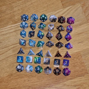RPG tärningar - Tärningar för rollspel och liknande.