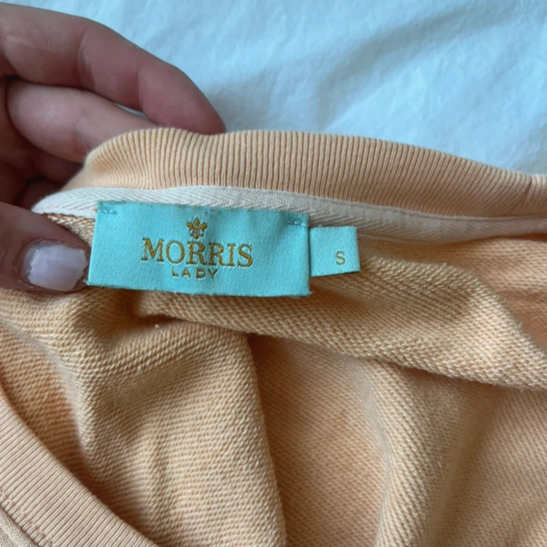 Persikofärgad sweatshirt Morris Lady S - 1