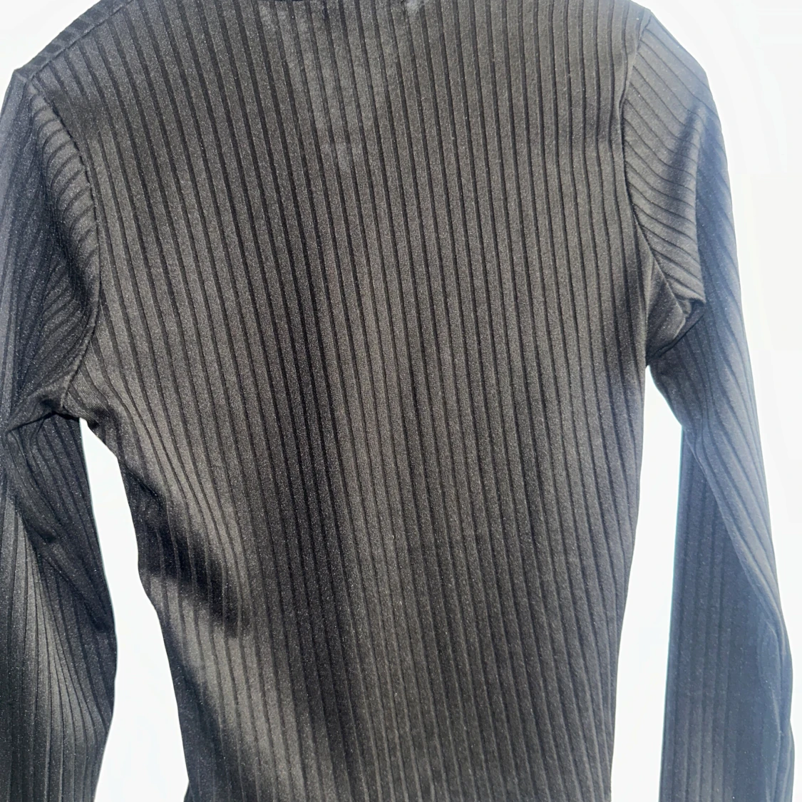 Svart ribbad tröja PrettyLittleThing - 2