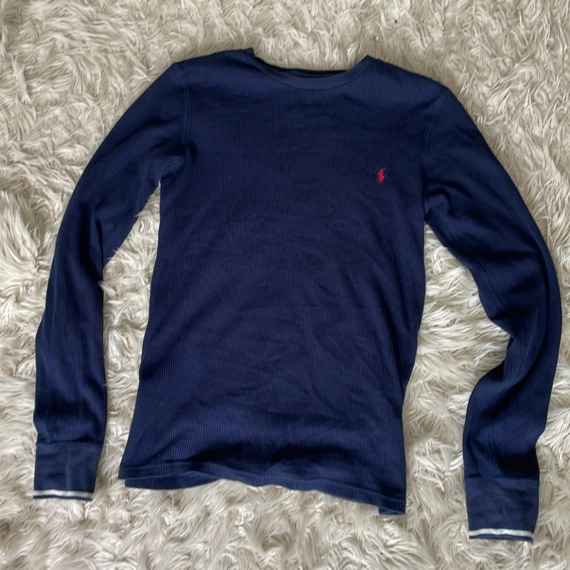 Mörkblå långärmad tröja Polo Ralph Lauren