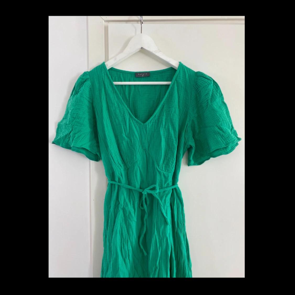 Grön kortklänning - 1