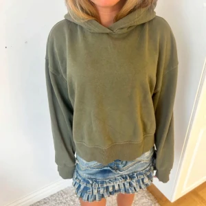 Grön hoodie zara💖💖🥹 - Såå najs till höst