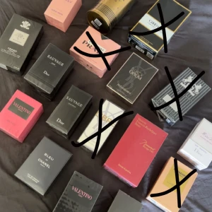 Parfymer Billigt Paketpris (Resellers se hit!) - Tänkte sälja min senaste batch parfymer då jag inte har tid längre, säljer allt för inköpspris så tänker jag att nån reseller får göra några tusen  på det istället då jag inte har tid längre😃Resellvärde mellan 12-15k. Mitt paketpris 6000kr. Kan gå ner lite vid snabb smidig affär.