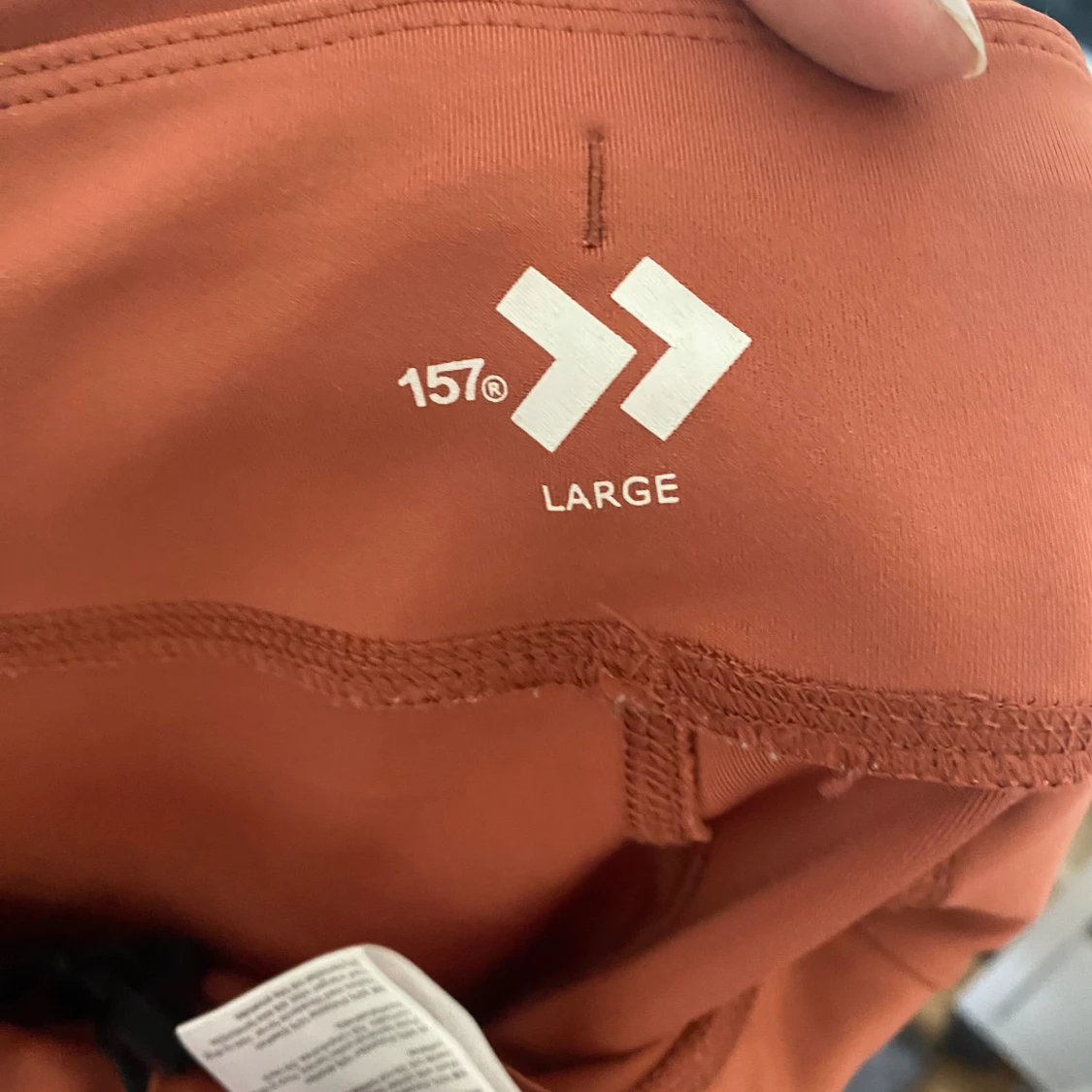 Rostfärgade leggings från 157 - 2