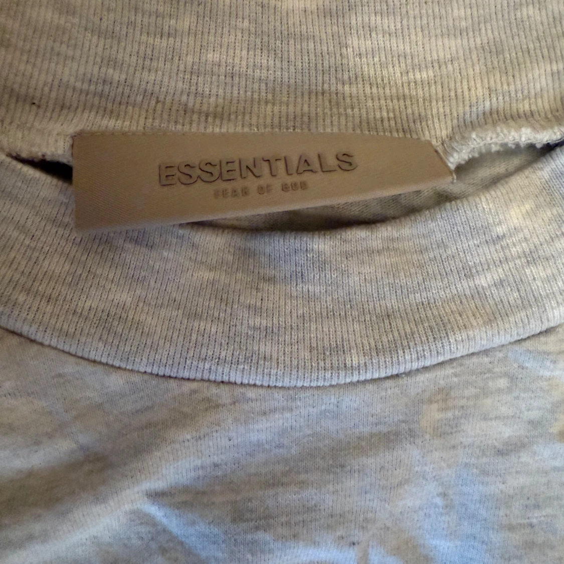 Essentials Fear of God t-shirt ljusgrå - 2