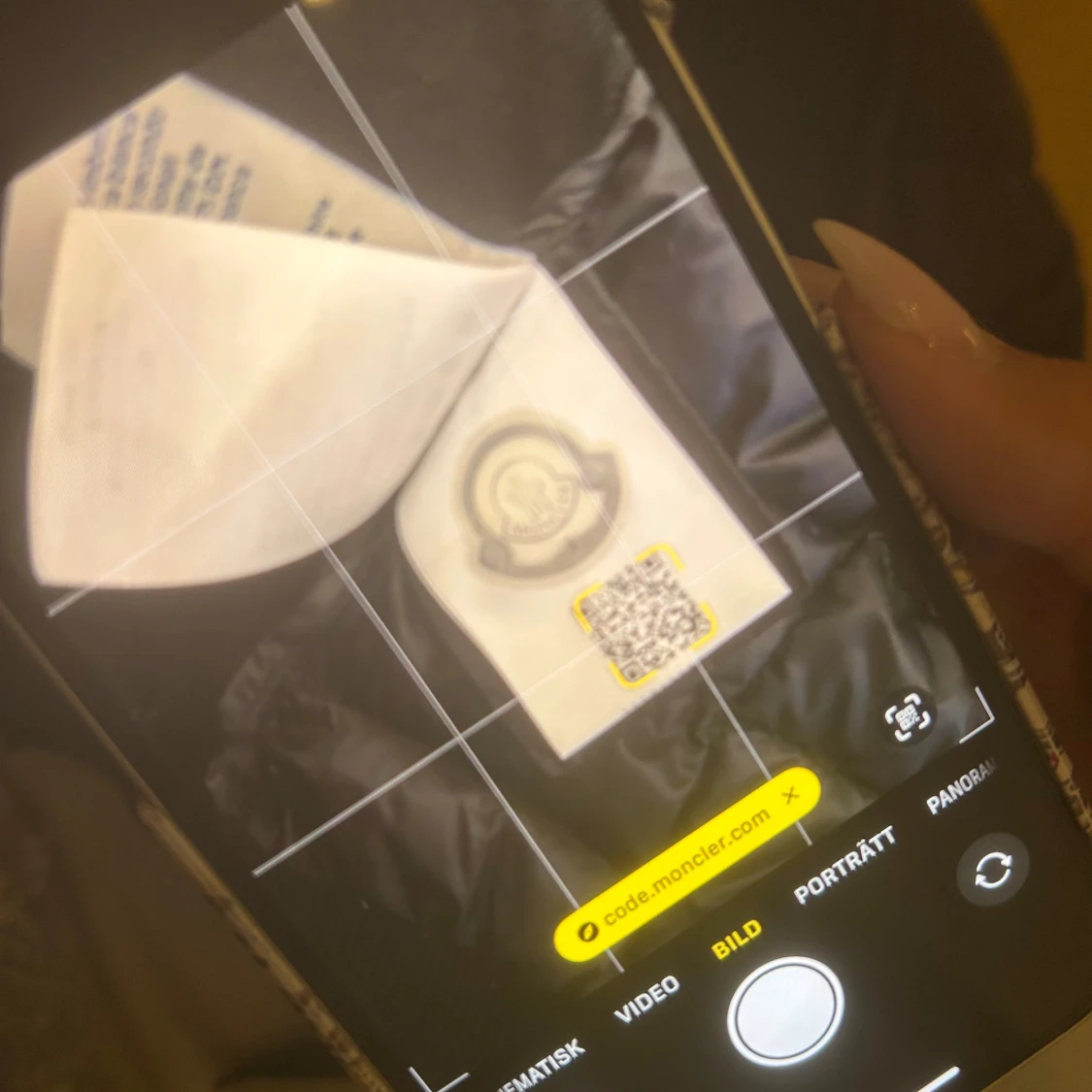 Svart Moncler cardigan  - 3