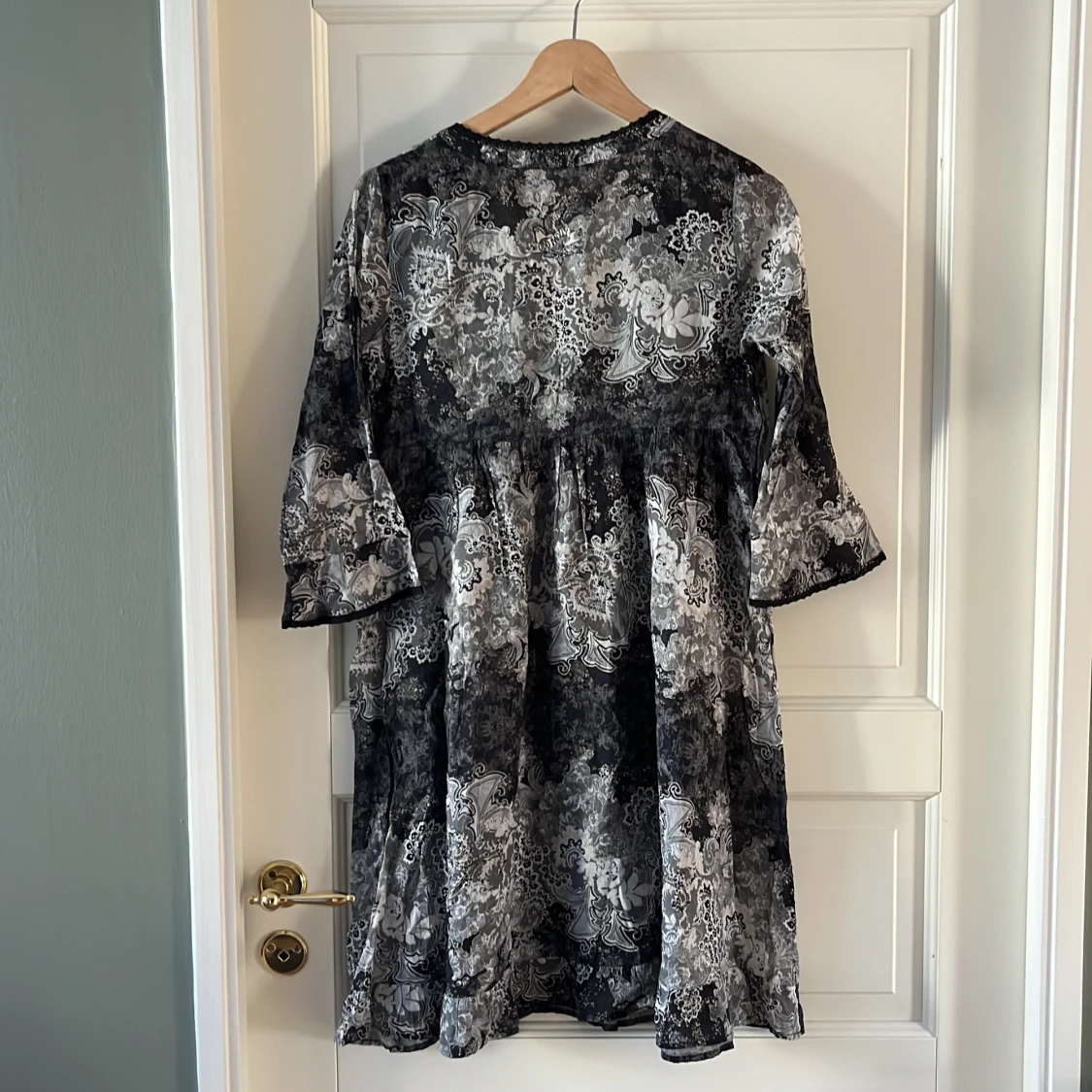 Odd Molly svartvit mönstrad klänning - 1