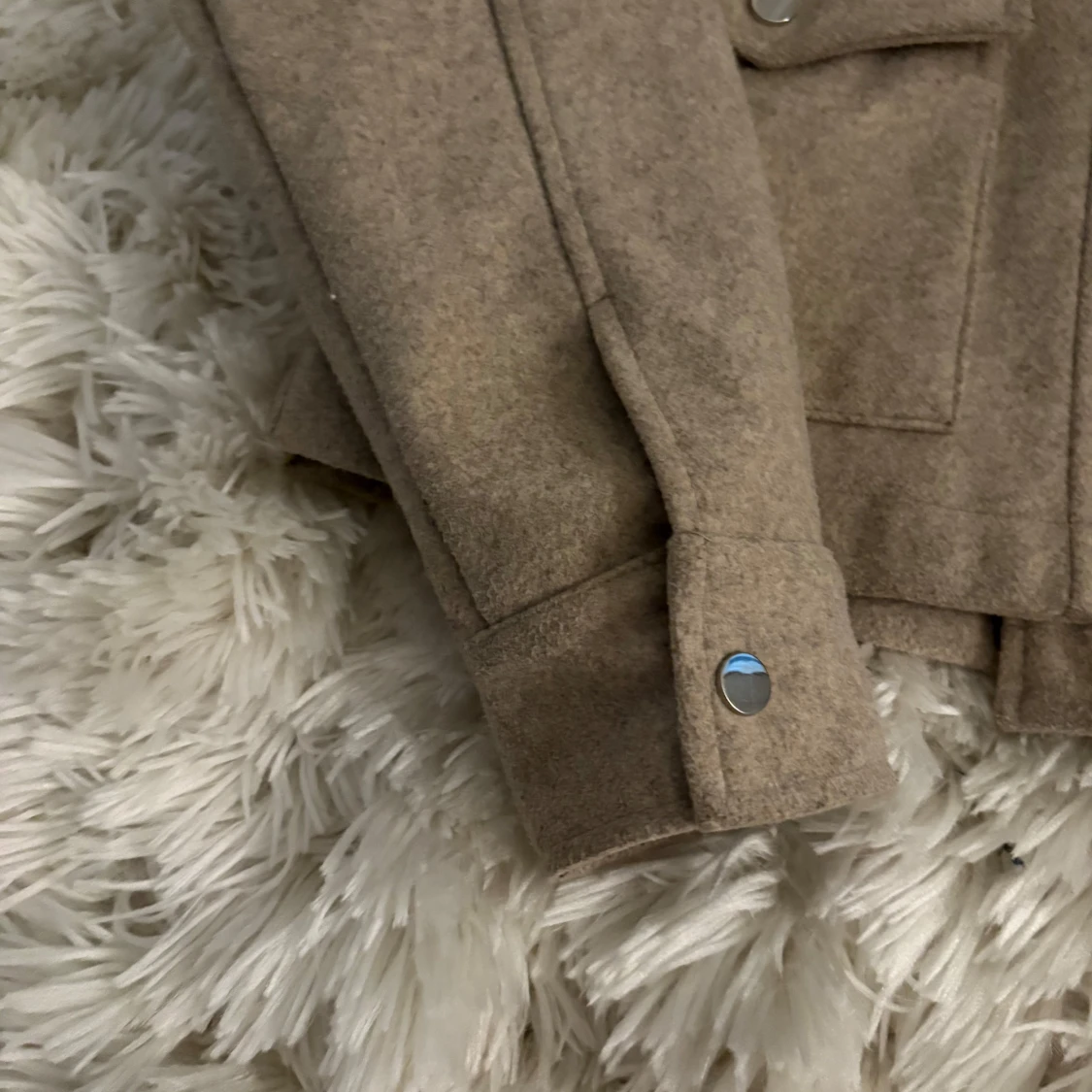 Beige jacka från Zara - 1