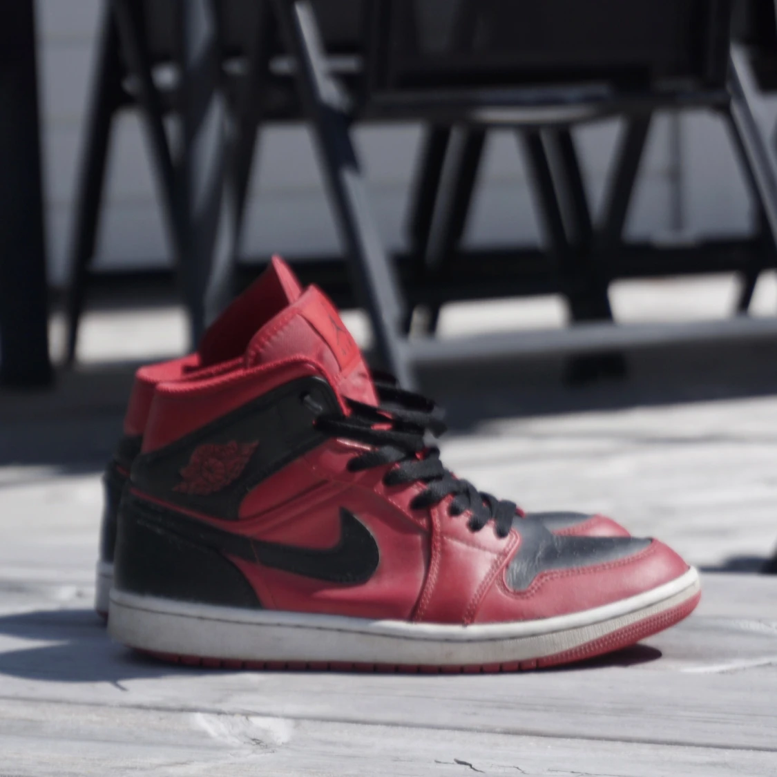 Nike Air Jordan 1 mid reverse bred - 3