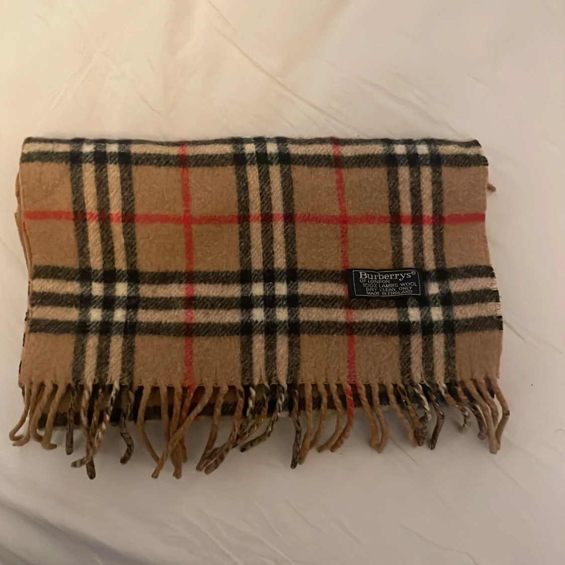 Rutig halsduk från Burberry