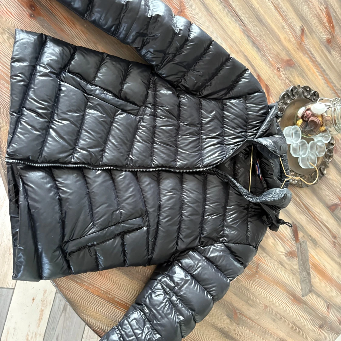 Svart dunjacka från Colmar, strl s/m - 4