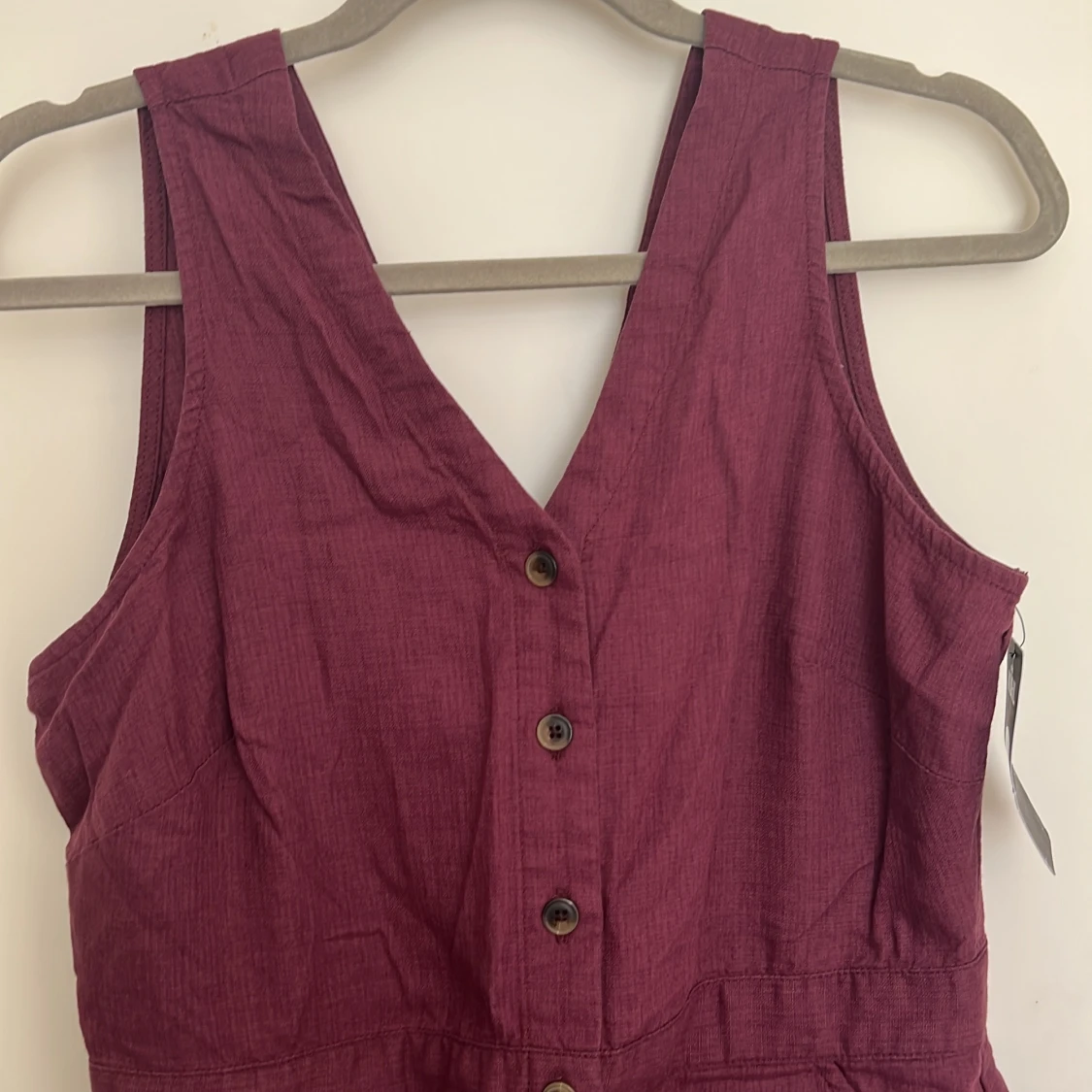 Vinröd/Mörk lila ärmlös klänning från Kühl - 1