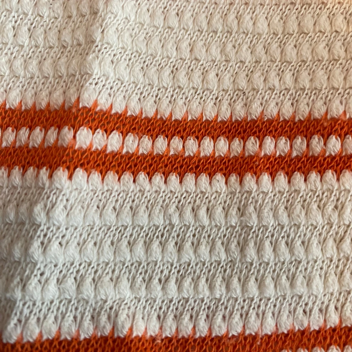 Randig kortärmad linneskjorta från Weekday - 2