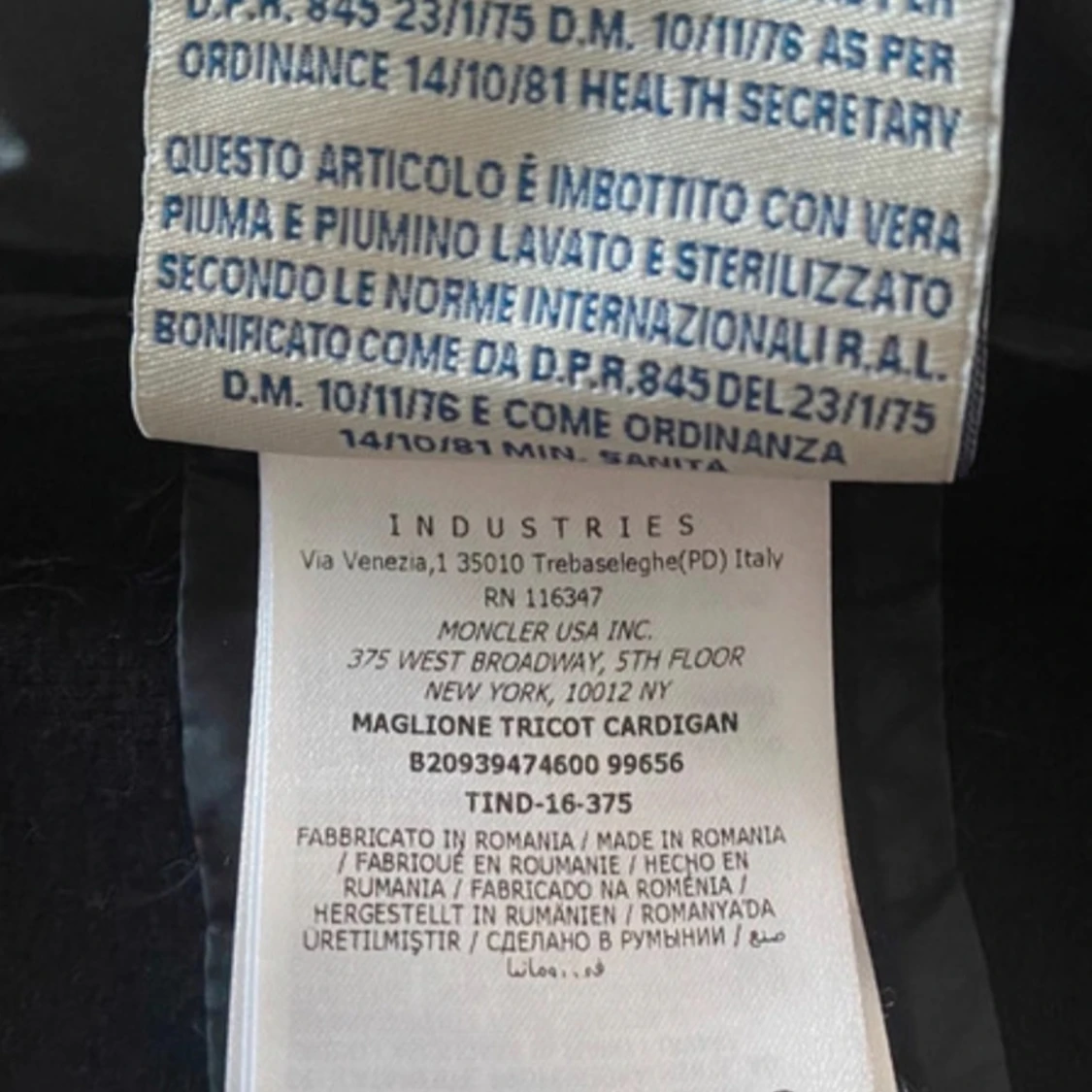 Svart cardigan från Moncler (pris kan diskuteras)  - 4