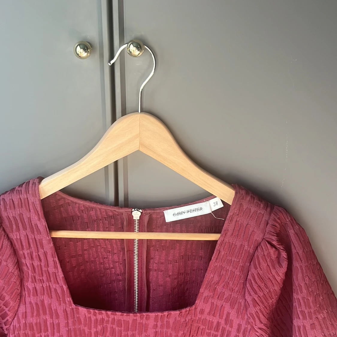 Vinröd blus från Carin Wester  - 3