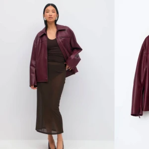 Skinnjacka  - Säljer min skinnjacka är helt ny, själv köpte för 900kr! Säljer för 500kr🥰