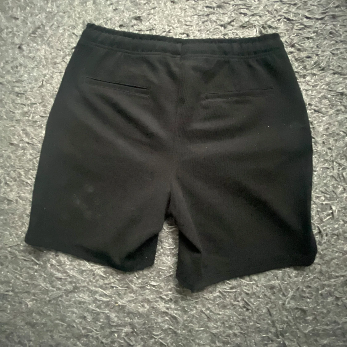 Svarta shorts från Zara med snörning - 1