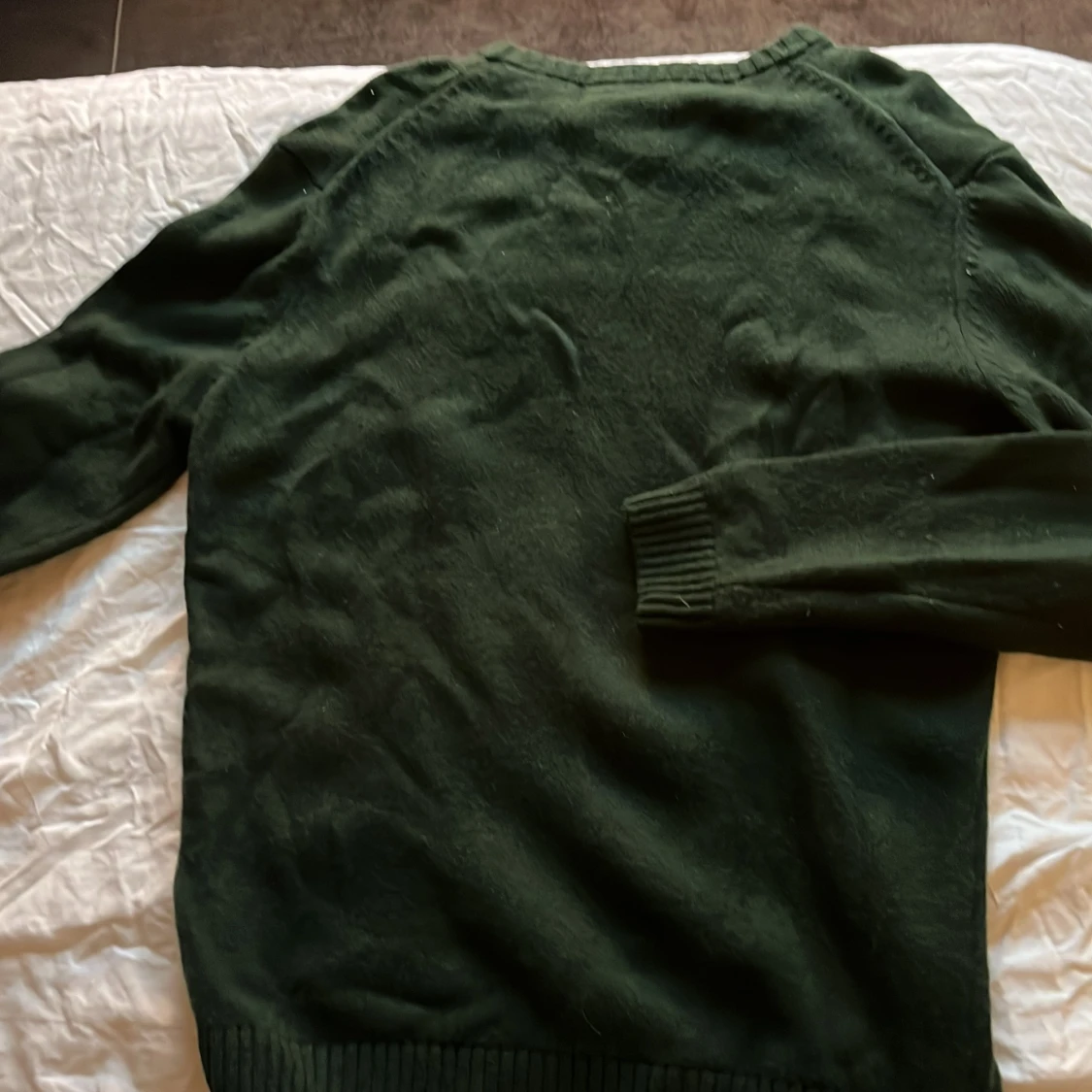 Mörkgrön stickad tröja från Aeronautica Militare - 1