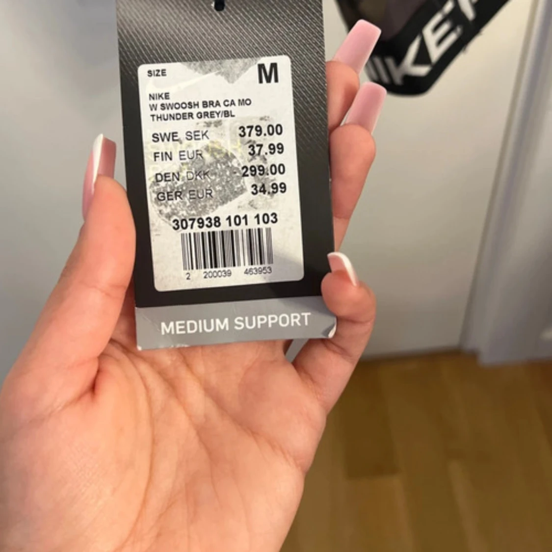 Nike Pro sport-bh med camomönster - 4