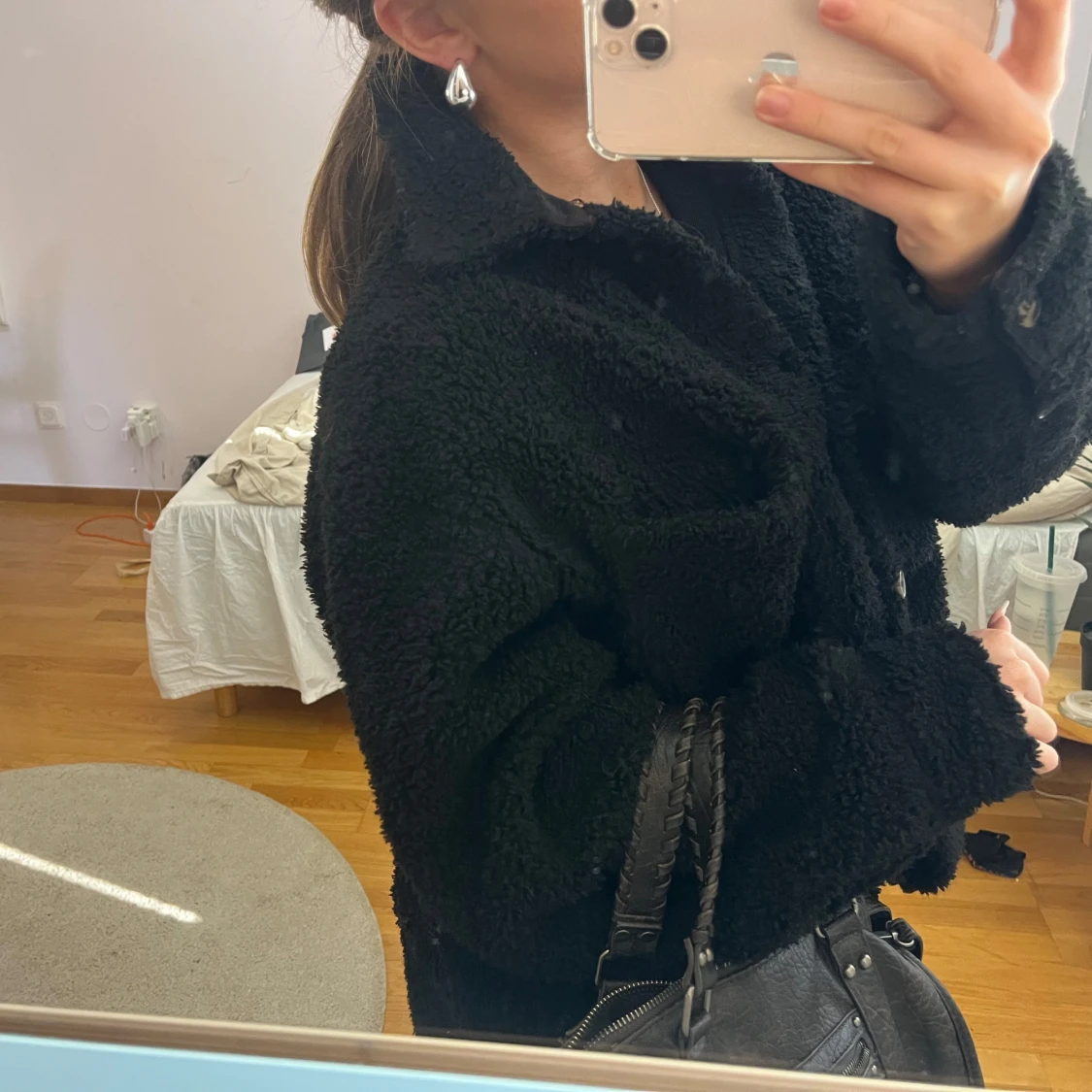 Svart teddyjacka 🧸💗 - 2