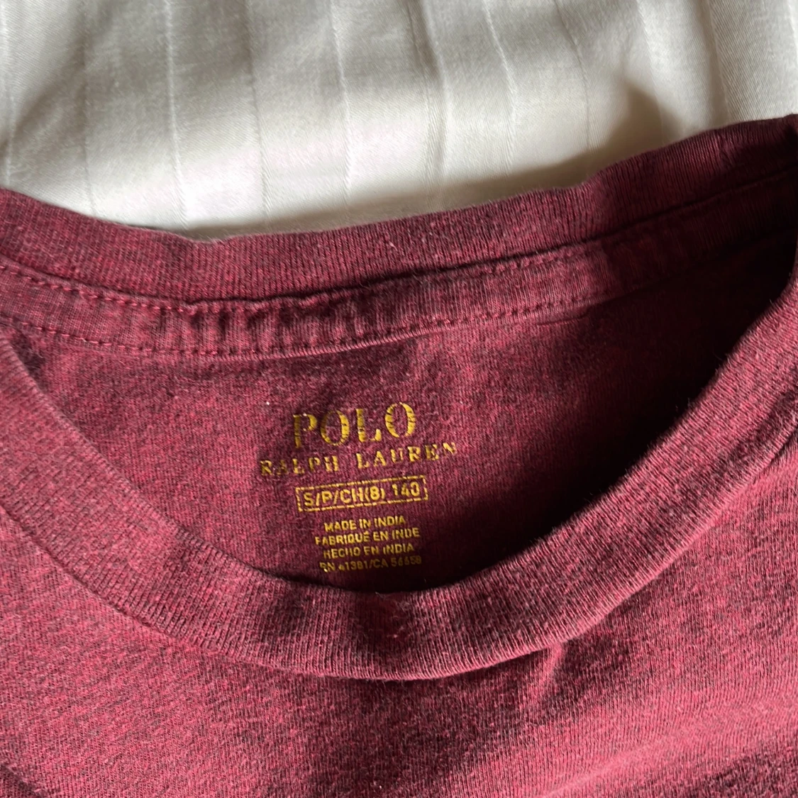 Vinröd t-shirt från Polo Ralph Lauren - 1