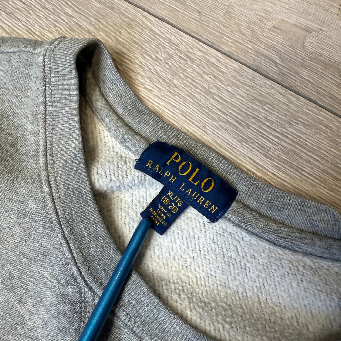Grå sweatshirt från Polo Ralph Lauren - 3