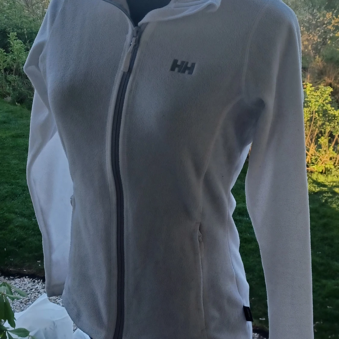 Vit fleecejacka från Helly Hansen - 3