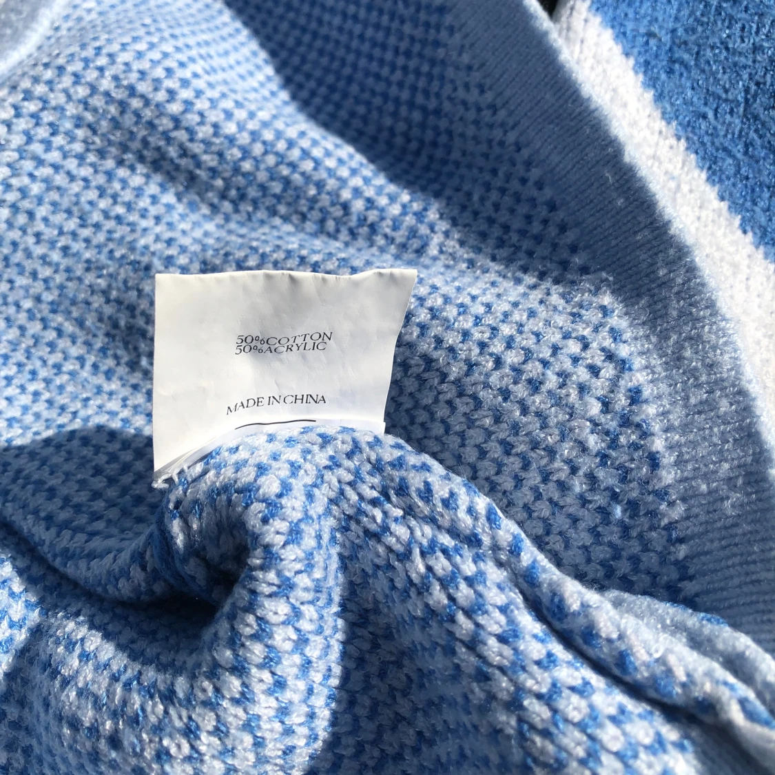 Blå heartwave tröja - 3