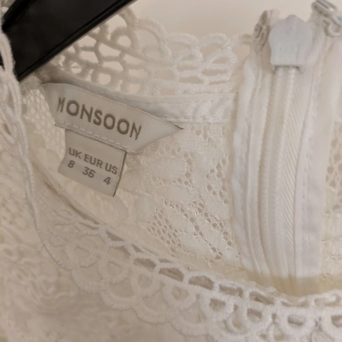 Vit blus/topp från Monsoon - 3