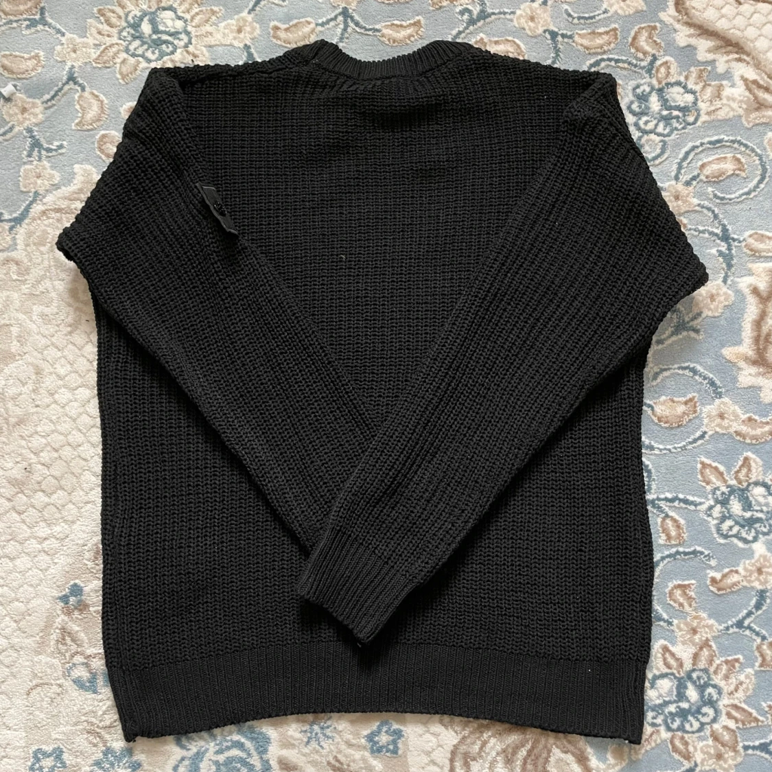 Stone Island svart stickad tröja - 4