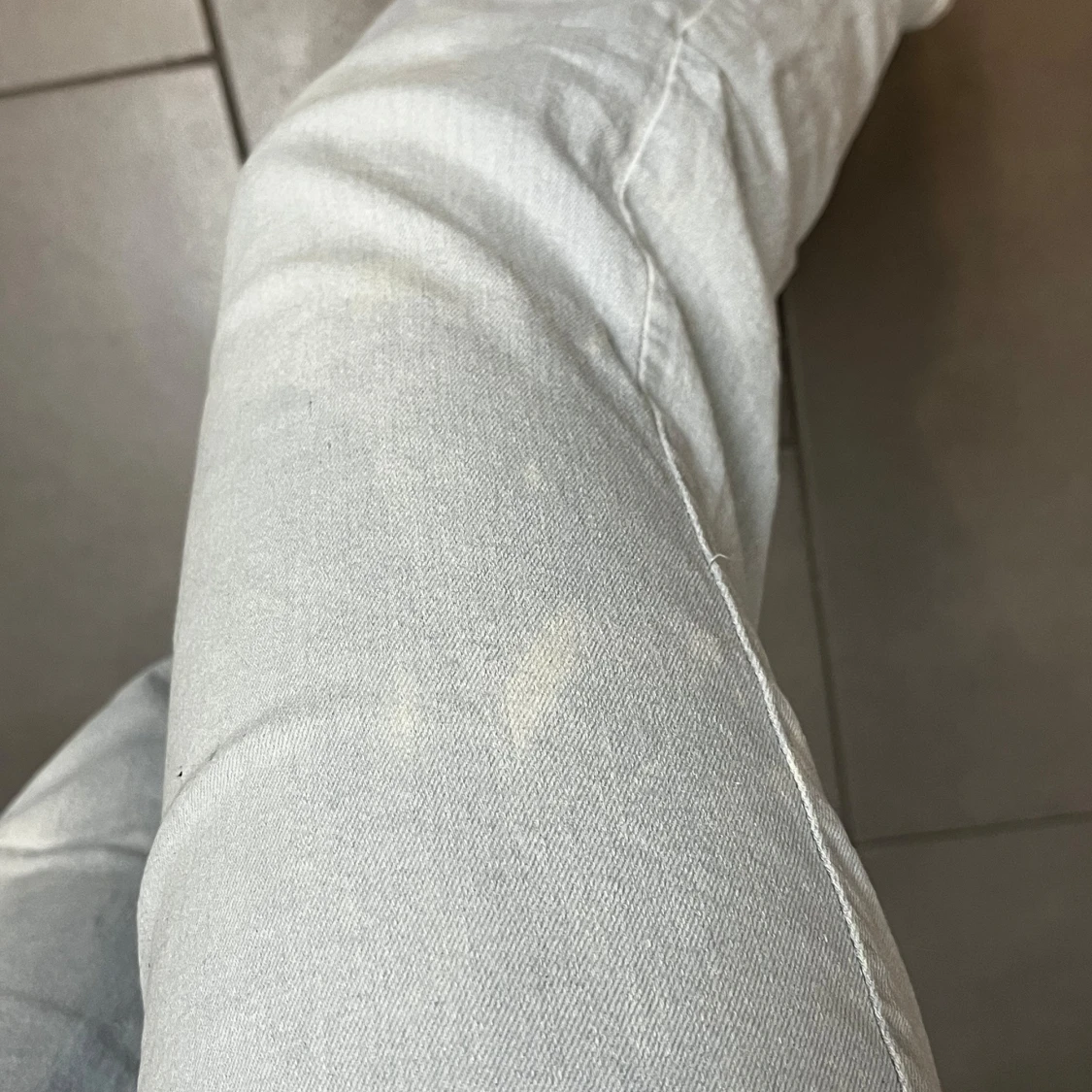 Ljusblå bootcut jeans - 2