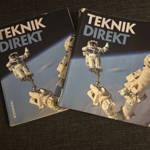 2 st Teknik Direkt - Upptäck teknikens värld med spännande texter, färgstarka illustrationer och praktiska uppgifter! Perfekt för dig som vill förstå hur saker fungerar och gillar rymden, innovation och problemlösning. Passar för grundskolans senare år.