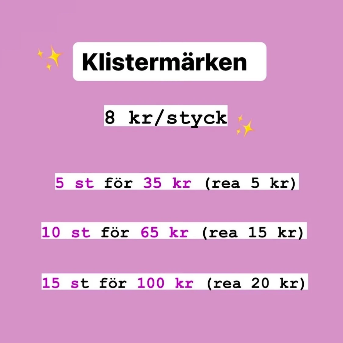 Tecknade klistermärken 💖 - 1