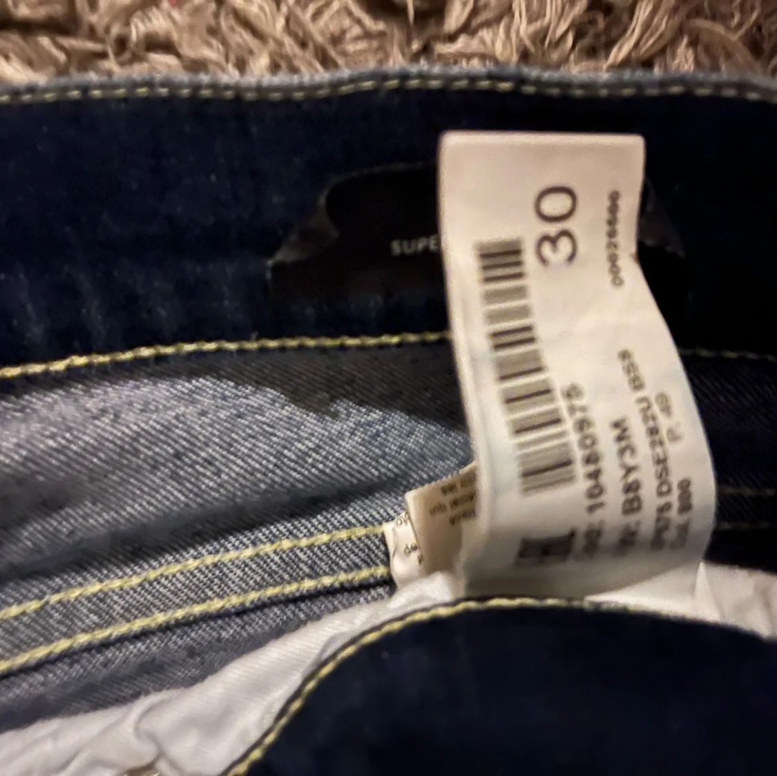Dondup jeans med slitningar - 1