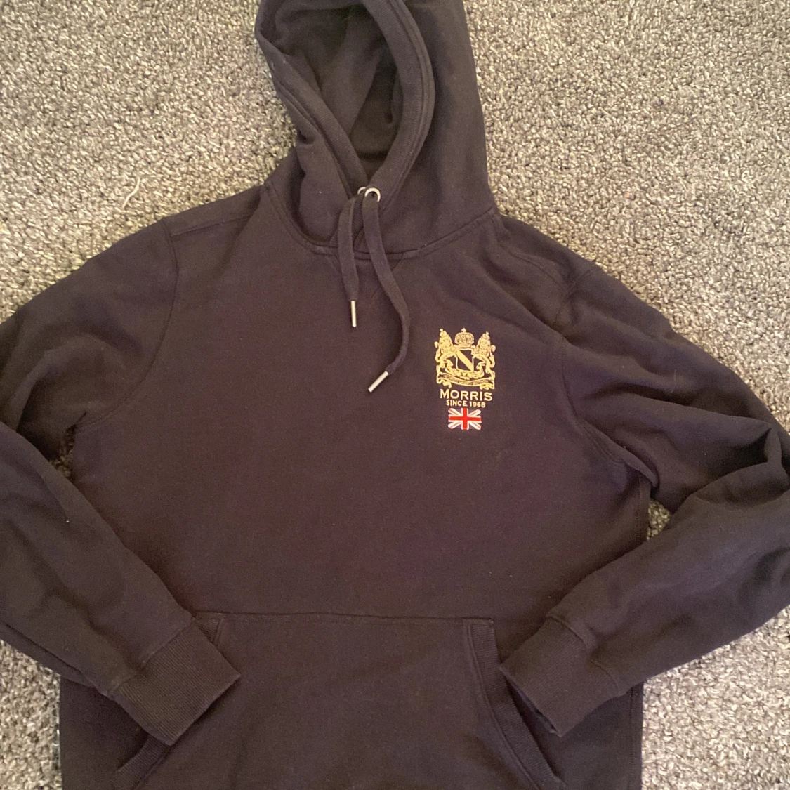 Svart Morris hoodie - 1