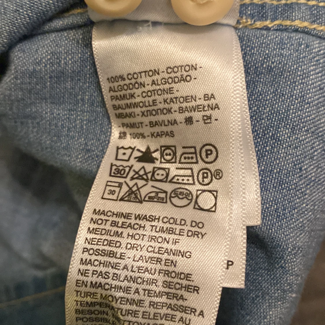 Blå jeansskjorta från Levi's - 2