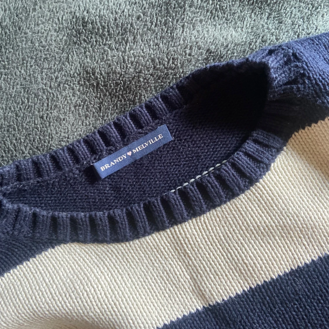 Randig stickad tröja Brandy Melville - 2