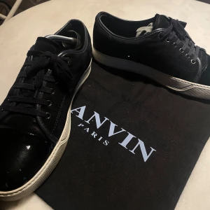 Lanvins - Säljer nu mina lanvins då jag ej använder dom, de är i fint skick, enda defekten är att skosnöret är pytte lite trasigt men de syns inte. Ingen box men påse medföljer. Säljer för 1950kr vid snabb och smidig affär