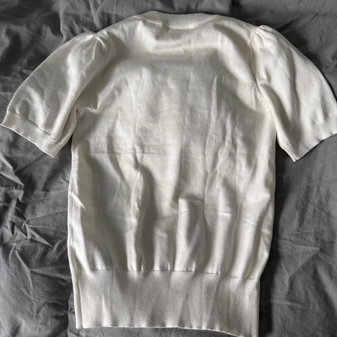 Vit stickad topp från Saint Tropez - 2