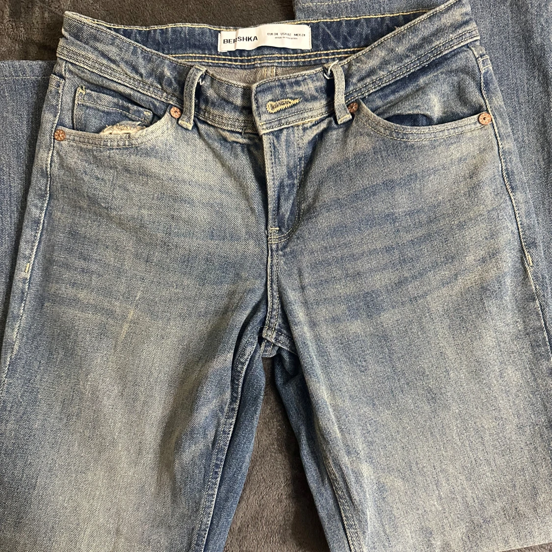 Blå jeans från Bershka - 1