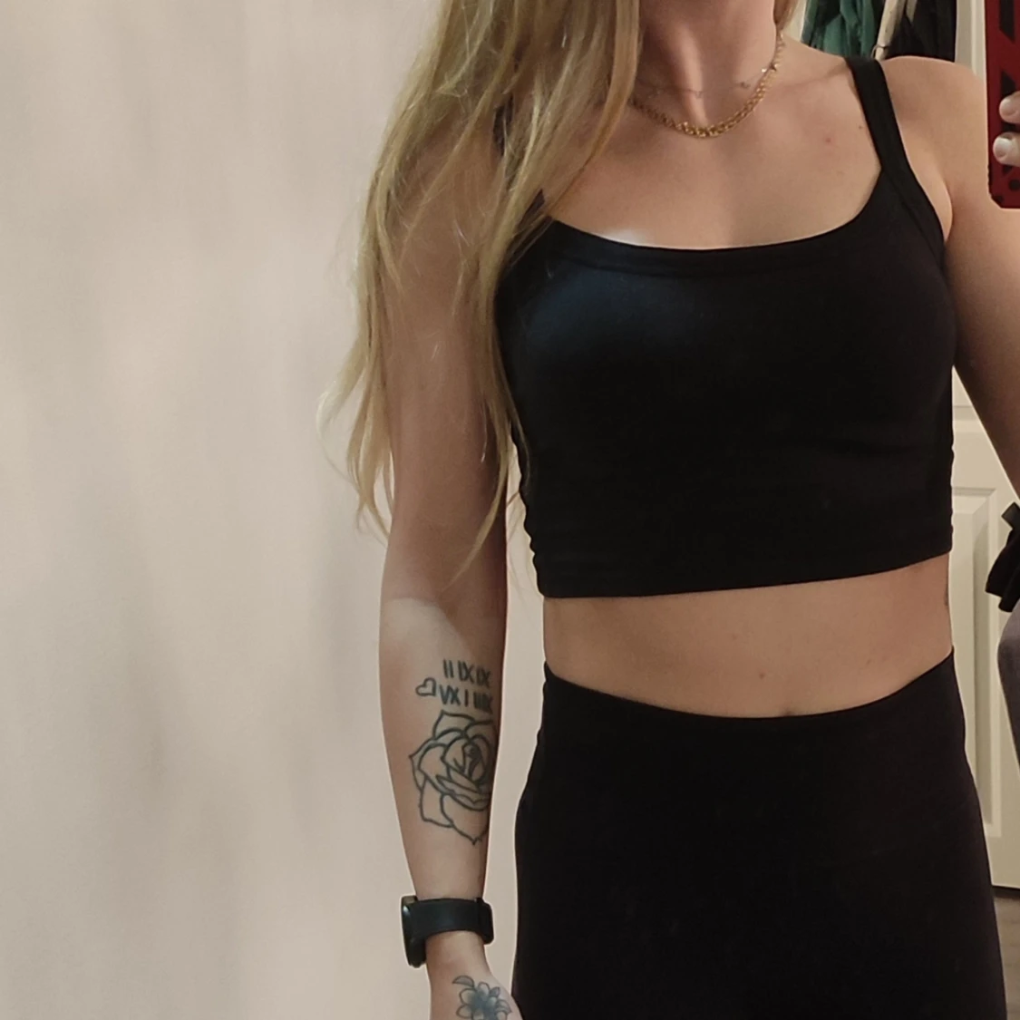 Croppade linnetoppar  - 3