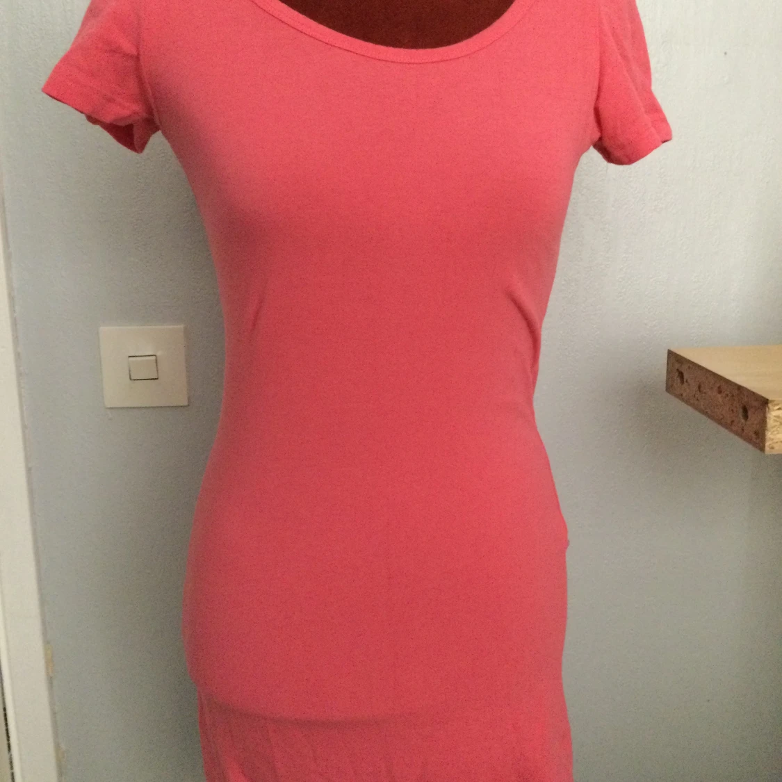 Rosa kortklänning från Fransa S - 1