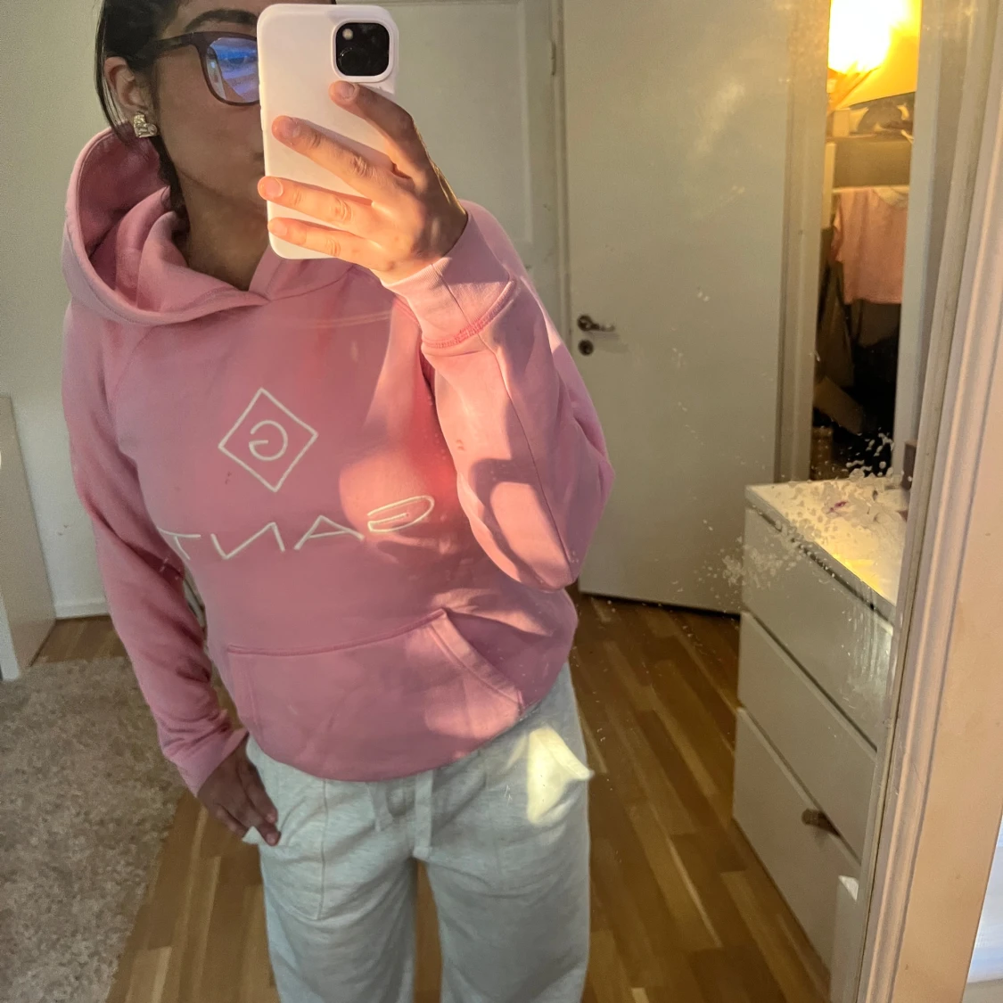 Hoodie från Gant