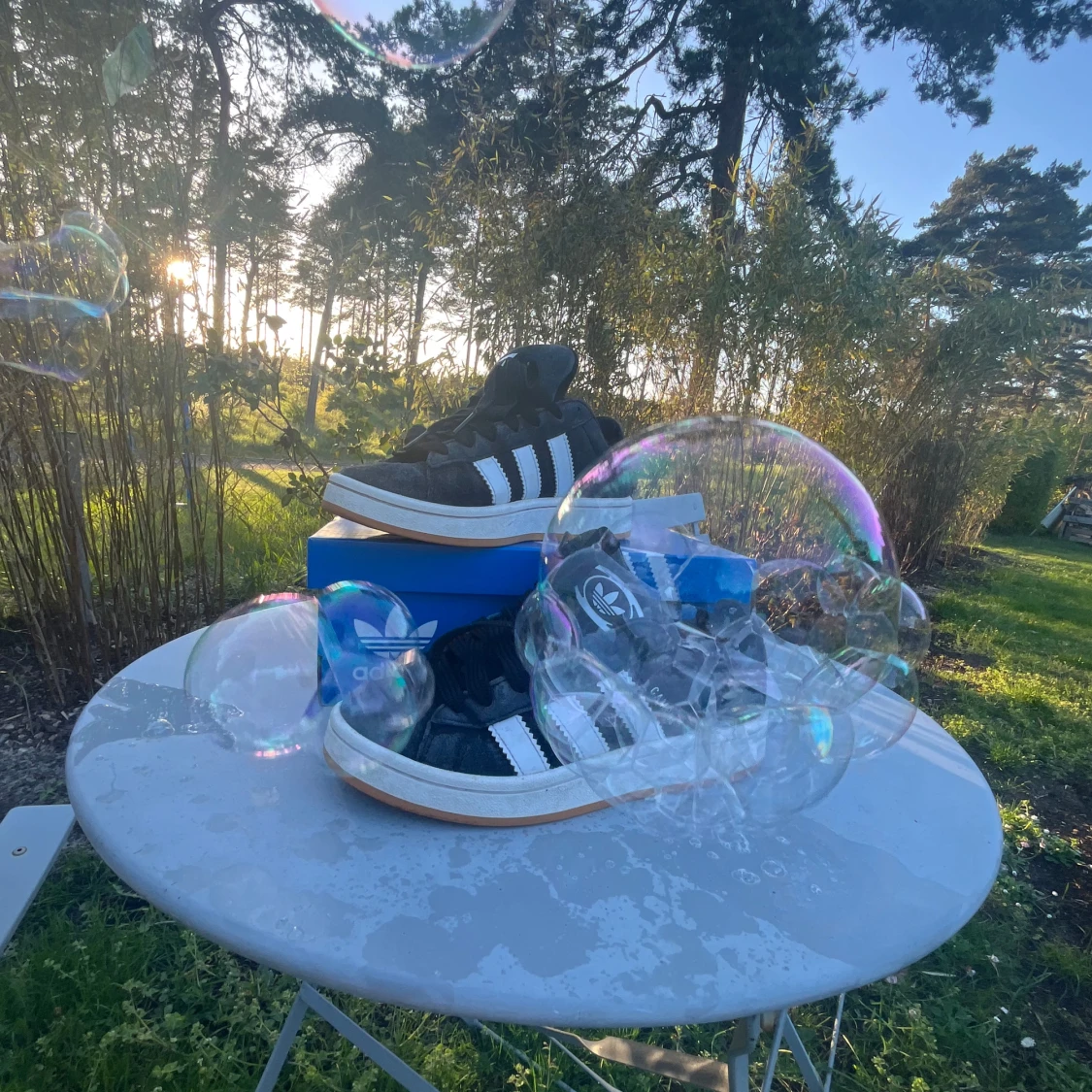 Svarta Adidas Campus sneakers - 3