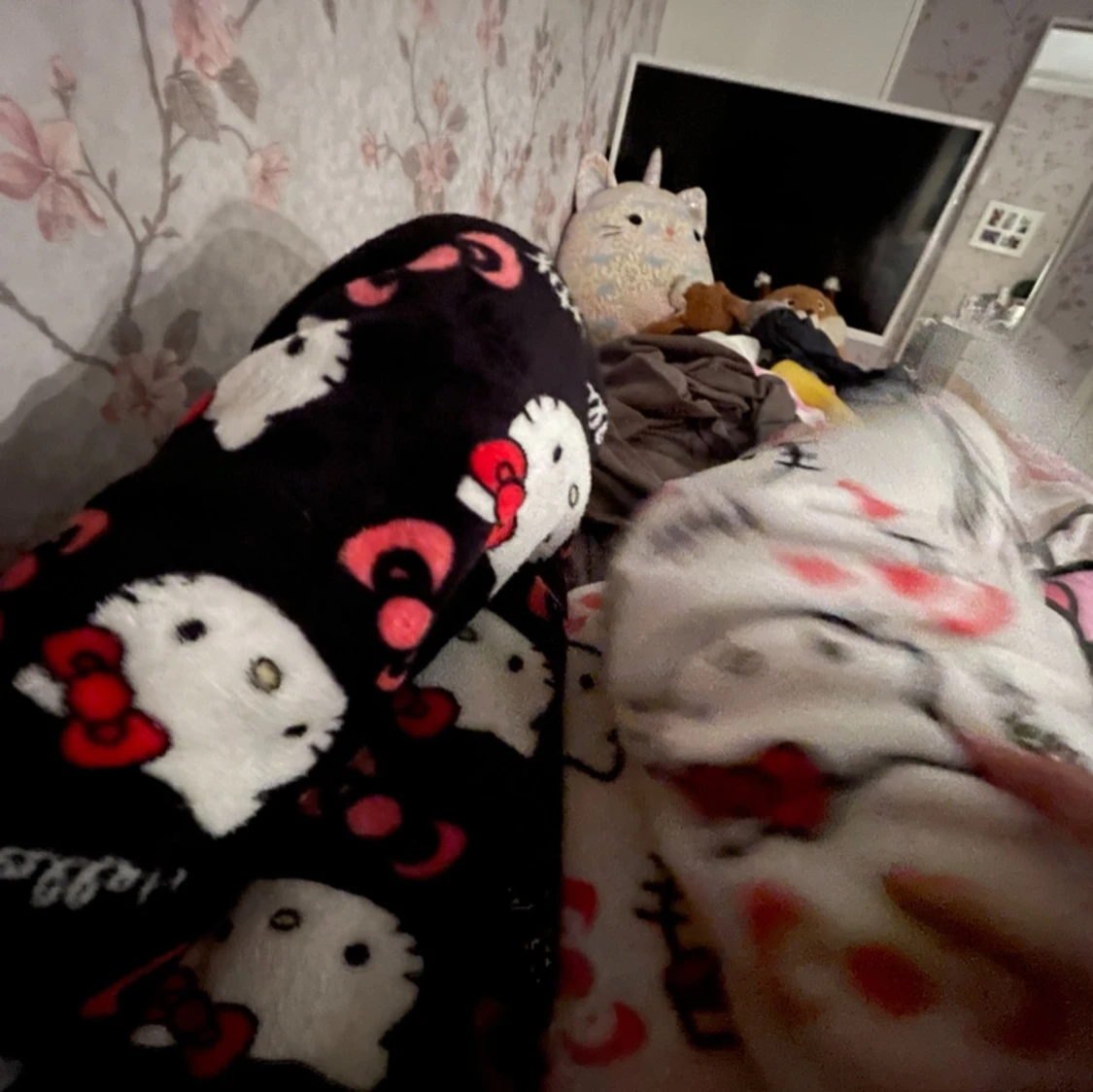 Hello Kitty mjukisbyxor i fleece - 2