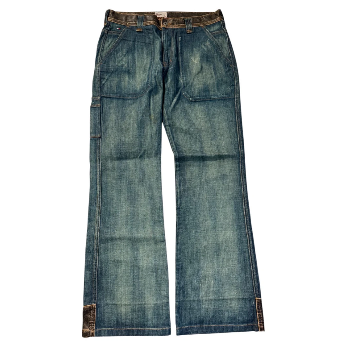 Blå jeansbyxor från Tommy Hilfiger - 2