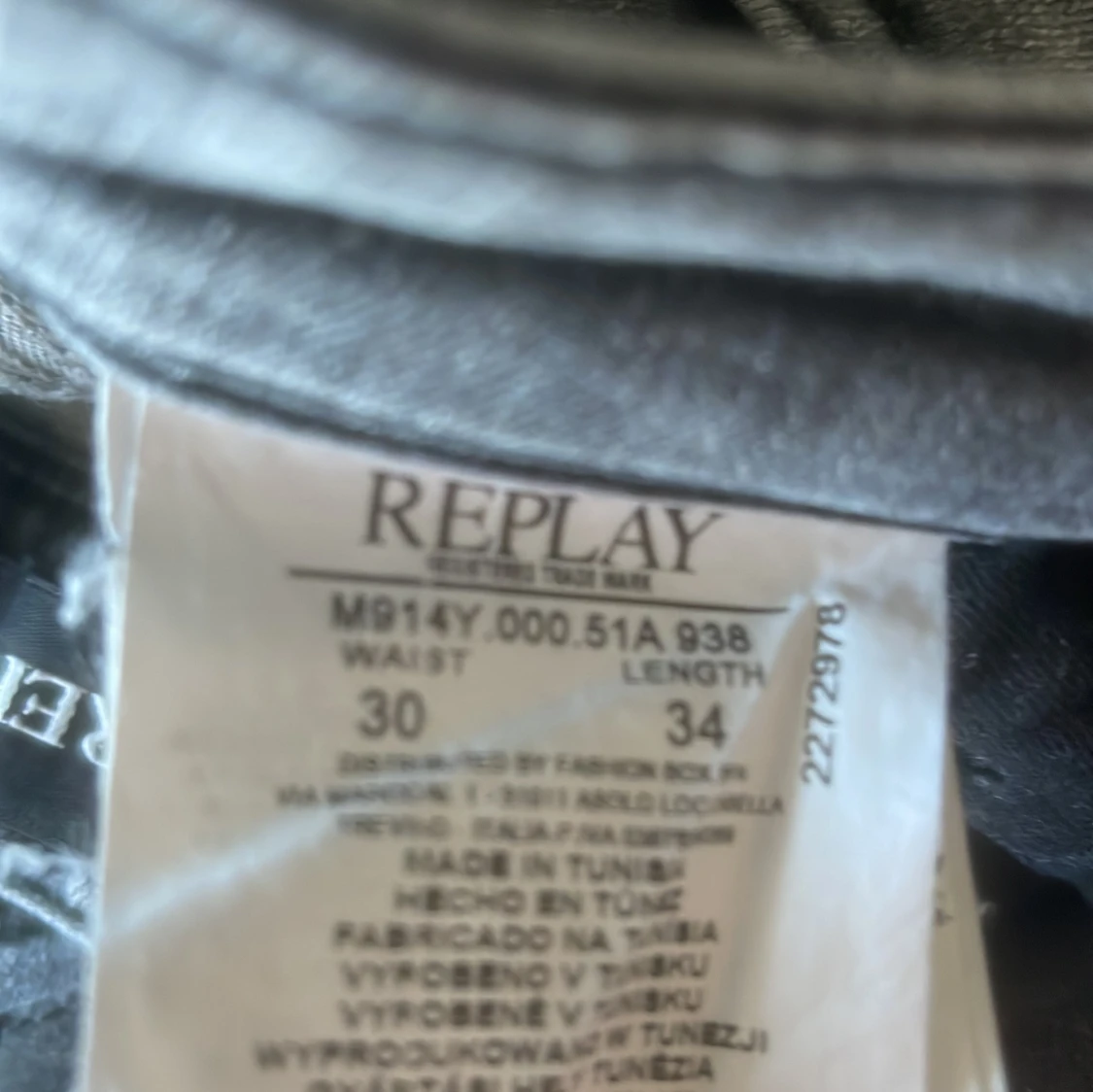 Grå jeans från Replay - 2