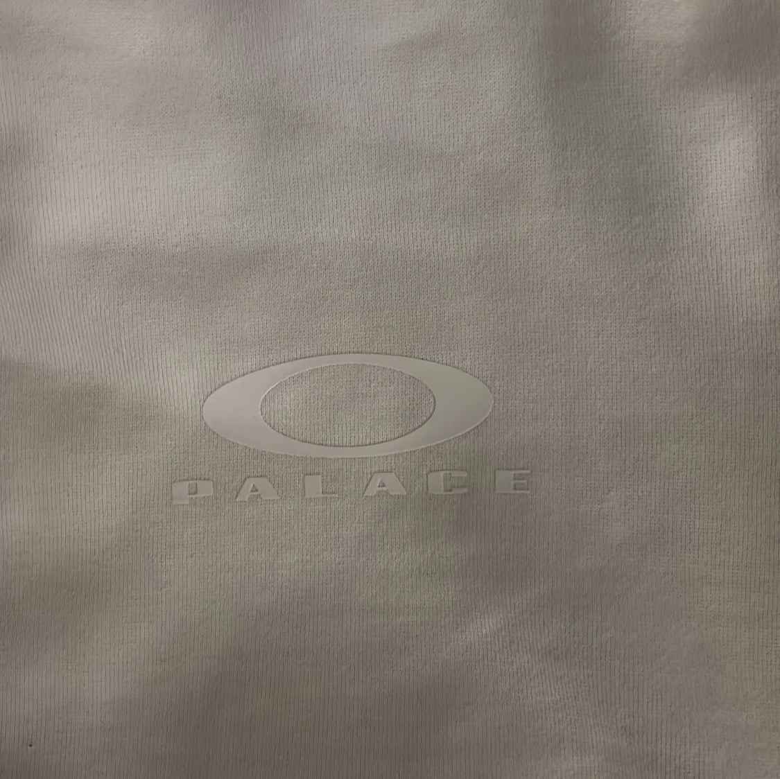 Palace x Oakley hoodie vit fw 24  - 3