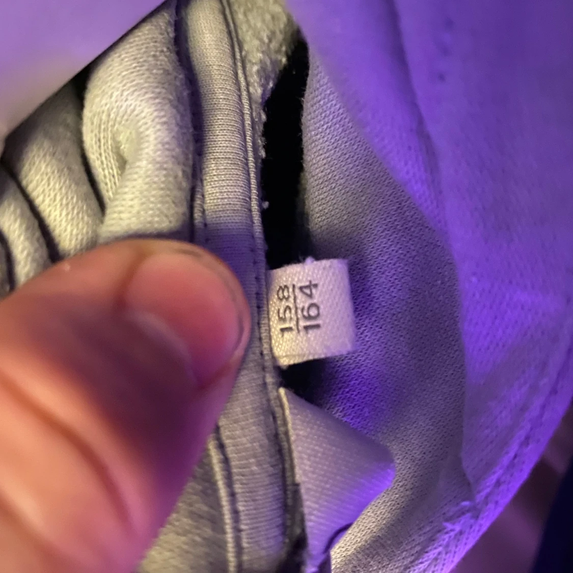 Ljus blå hoodie från stadium - 2