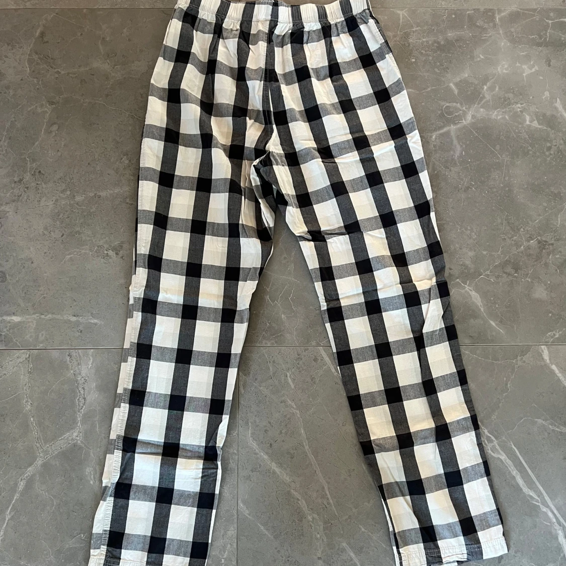 Rutiga pyjamasbyxor - 3